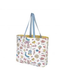 Summer Time Large Reversible Everyday Tote