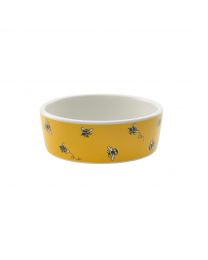 Bees Ceramic Pet Bowl - S