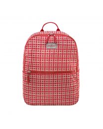 Painted Check Small Foldaway Backpack