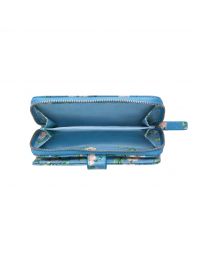 Forget me not Folded Zip Wallet