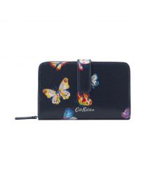 Butterflies Folded Zip Wallet