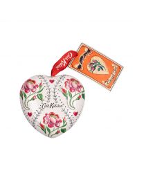 Cherished Cassis & Rose Heart Shaped Tin Soap