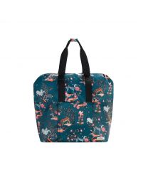 Painted Kingdom Recycled Satin Backpack Tote