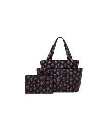 Kingdom Posey Recycled Rose Large WFH Tote