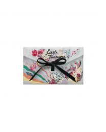 Friendship Pouch Recycled Satin Envelope Pouch