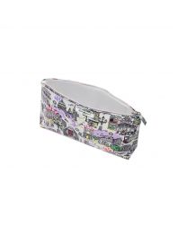 London West End Small Zip Cosmetic Bag