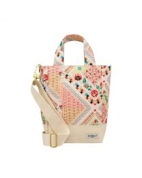 Patchwork Organic Cotton Small Tote