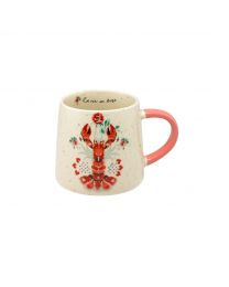 Lobster & Rose Billie Mug