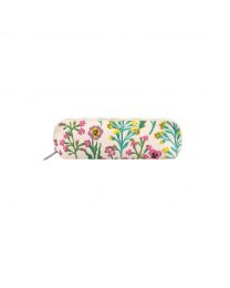 Paper Pansies Curved Pencil Case