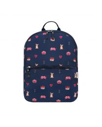 Royal Ditsy Foldaway Backpack