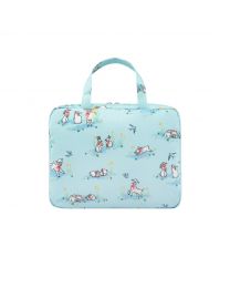 Spring Bunnies and Lambs  Two Part Wash Bag