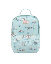 Spring Bunnies and Lambs Kids Modern Frilly Medium Backpack