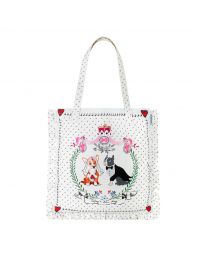 Wedding Frill Tote - Mr and Mrs