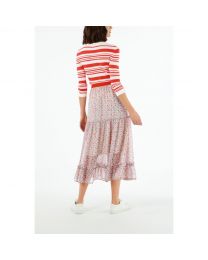 Ashbourne Ditsy Tiered Skirt