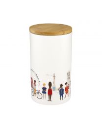 London People Storage Pot with Lid