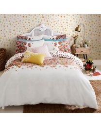 Painted Bloom Double Bedding Set