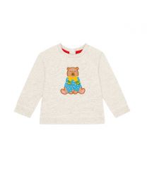 Woodland Bear Baby Raglan Sweatshirt