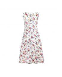 Summer Floral Tiered Skirt Dress