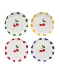 Cherries Set of Four Side Plates