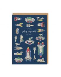 Out Of This World Birthday (AOP) Greeting Card (A6)