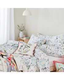 Power to the Peaceful Single Bedding Set