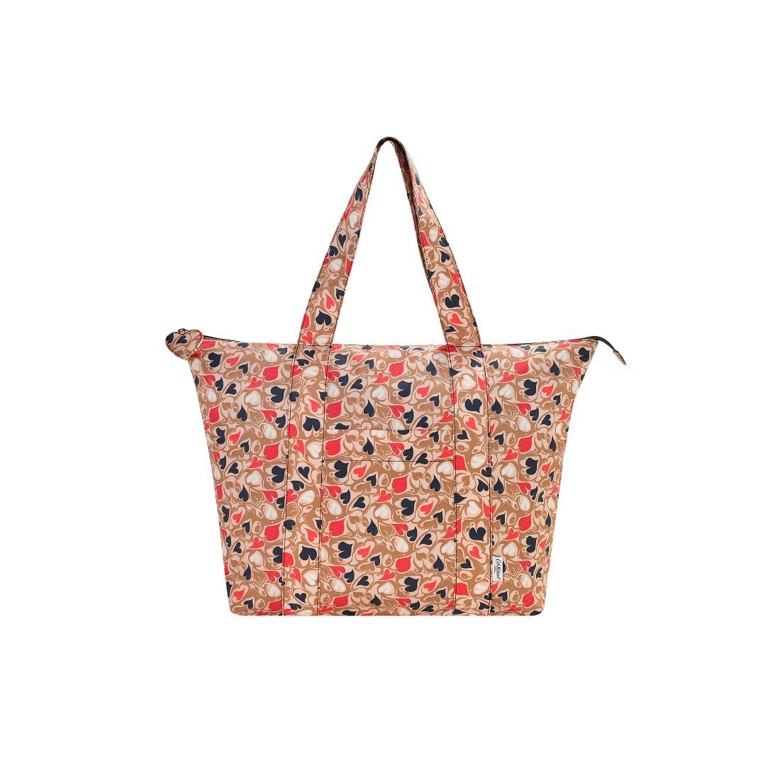 Marble Hearts Ditsy The Slouch Tote